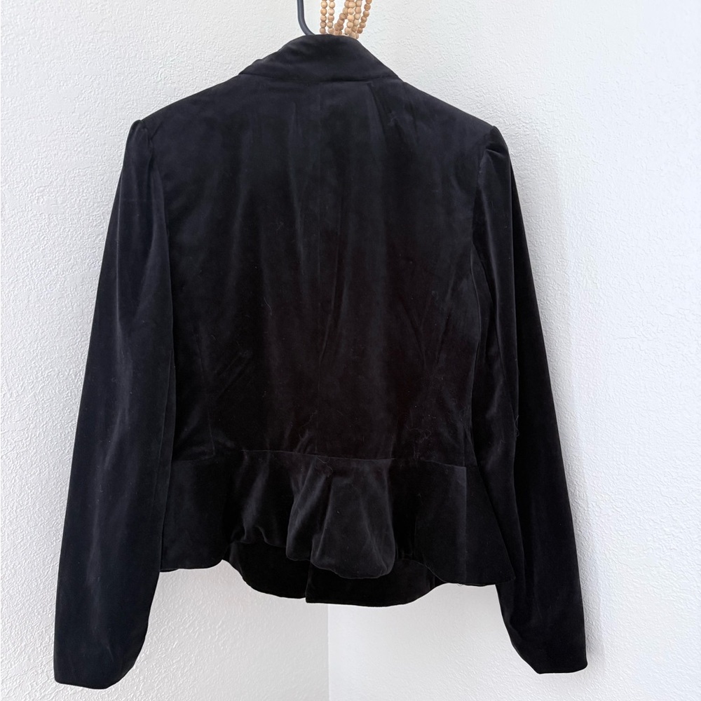 Amaryllis Black Velvet Jacket - Picture 4 of 6